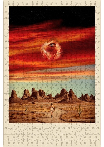 The Outwaters (2023) Film Posterinin 500 Parça Puzzle Yapbozu