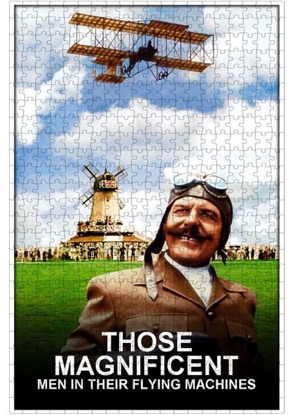 How I Flew From London To Paris In 25 Hours 11 Minutes (1965) 500 Parça Puzzle Yapbozu