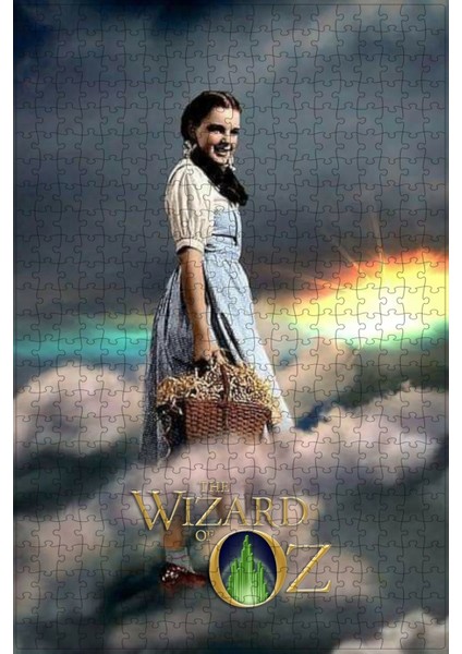 The Wizard Of Oz (1939) Film Posterinin 500 Parça Puzzle Yapbozu Sürüm2 L14
