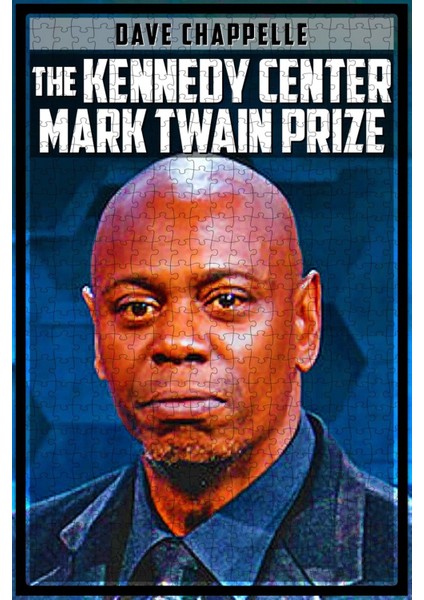 Dave Chappelle: The Kennedy Center Mark Twain Prize (2020) Film Posterinin 500 Parça Puzzle Yapbozu
