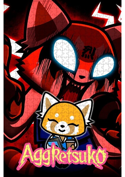 Aggressive Retsuko (2016) Film Posterinin 500 Parça Puzzle Yapbozu