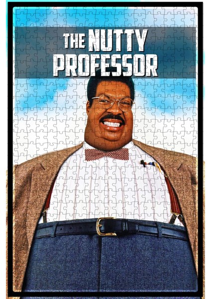 The Nutty Professor (1996) Film Posterinin 500 Parça Puzzle Yapbozu Sürüm2