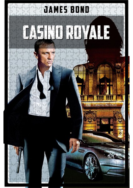 Casino Royale (1967) Film Posterinin 500 Parça Puzzle Yapbozu Sürüm5