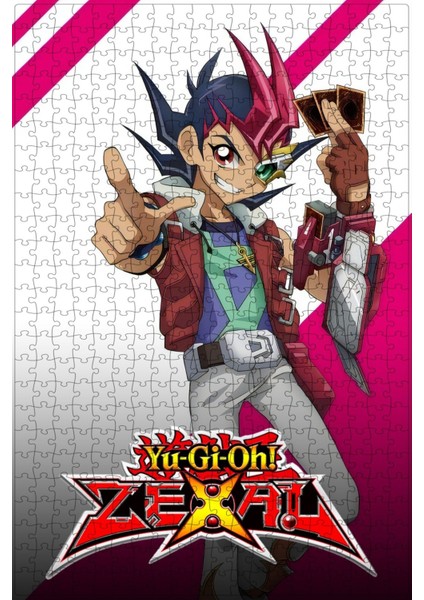 Yu-Gi-Oh! Zexal (2011) Film Posterinin 500 Parça Puzzle Yapbozu