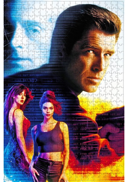 The World Is Not Enough (1999) Film Posterinin 500 Parça Puzzle Yapbozu