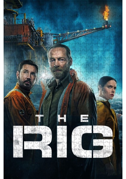 The Rig (2023) Film Posterinin 500 Parça Puzzle Yapbozu Sürüm3