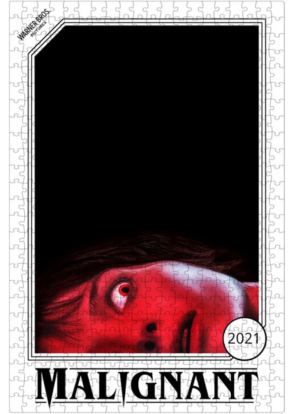 Malignant (2021) Film Posterinin 500 Parça Puzzle Yapbozu