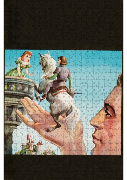 Gulliver's Travels (1939) Film Posterinin 500 Parça Puzzle Yapbozu