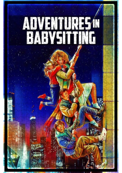 Adventures In Babysitting (1987) Film Posterinin 500 Parça Puzzle Yapbozu