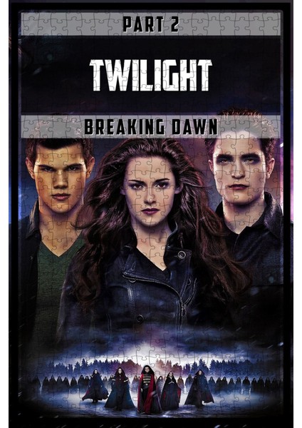 The Twilight Saga: Breaking Dawn - Part 2 (2012) Film Posterinin 500 Parça Puzzle Yapbozu