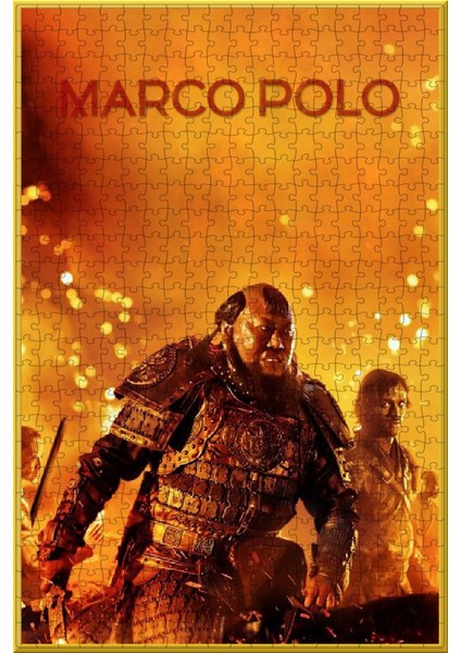 Marco Polo (2014) Film Posterinin 500 Parça Puzzle Yapbozu