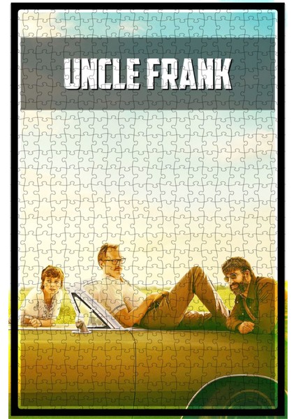 Uncle Frank (2020) Film Posterinin 500 Parça Puzzle Yapbozu N97