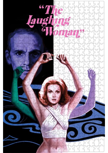 The Laughing Woman (1969) Film Posterinin 500 Parça Puzzle Yapbozu