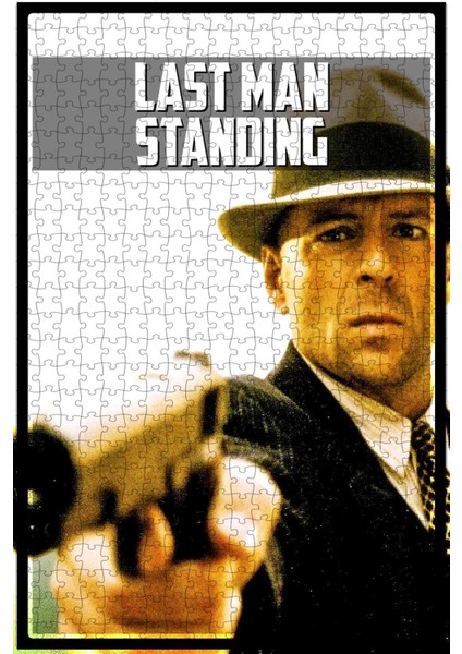 Last Man Standing (1996) Film Posterinin 500 Parça Puzzle Yapbozu