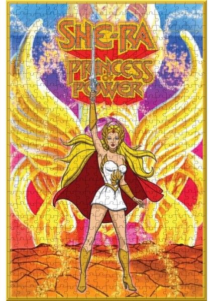 She-Ra: Princess Of Power (1985) Film Posterinin 500 Parça Puzzle Yapbozu