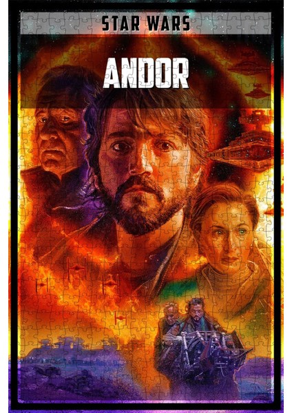 Star Wars: Andor (2022) Film Posterinin 500 Parça Puzzle Yapbozu Sürüm3 L1