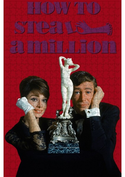 How To Steal A Million (1966) Film Posterinin 500 Parça Puzzle Yapbozu