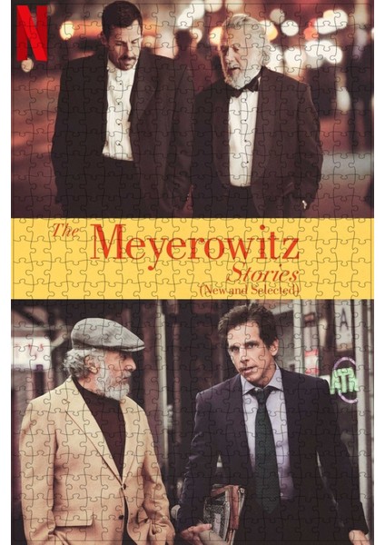 The Meyerowitz Stories (New And Selected) (2017) Film Posterinin 500 Parça Puzzle Yapbozu