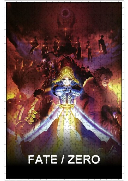 Fate/zero (2011) Film Posterinin 500 Parça Puzzle Yapbozu