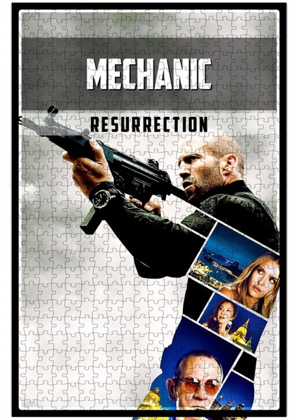 Mechanic: Resurrection (2016) Film Posterinin 500 Parça Puzzle Yapbozu