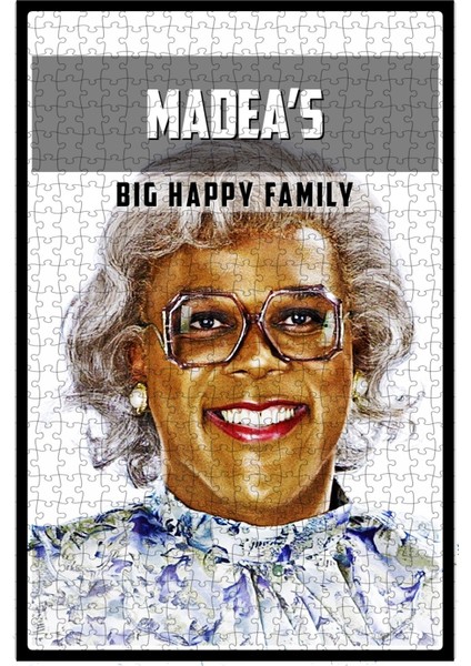 Madea's Big Happy Family (2011) Film Posterinin 500 Parça Puzzle Yapbozu