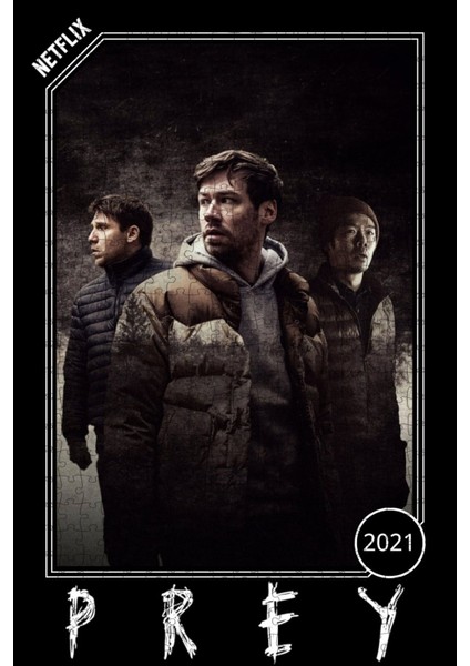 Prey (2007) Film Posterinin 500 Parça Puzzle Yapbozu Sürüm4