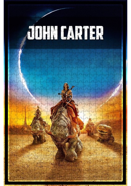 John Carter (2012) Film Posterinin 500 Parça Puzzle Yapbozu