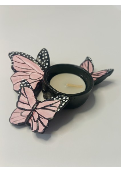 Kelebek Tealight Mumluk