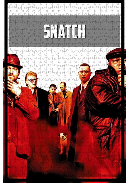 Snatch (2000) Film Posterinin 500 Parça Puzzle Yapbozu S47