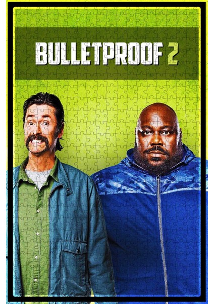 Bulletproof 2 (2020) Film Posterinin 500 Parça Puzzle Yapbozu