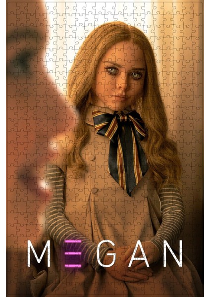 M3GAN (2022) Film Posterinin 500 Parça Puzzle Yapbozu Sürüm2 C8