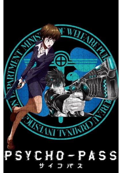 Psycho-Pass (2012) Film Posterinin 500 Parça Puzzle Yapbozu K1