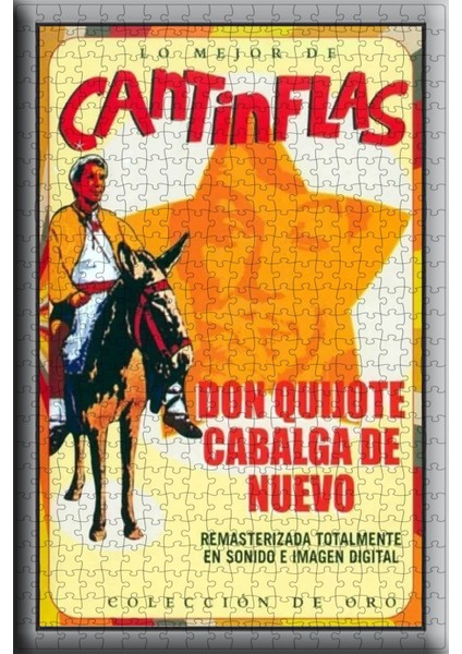 Don Quijote Cabalga De Nuevo (1973) Film Posterinin 500 Parça Puzzle Yapbozu