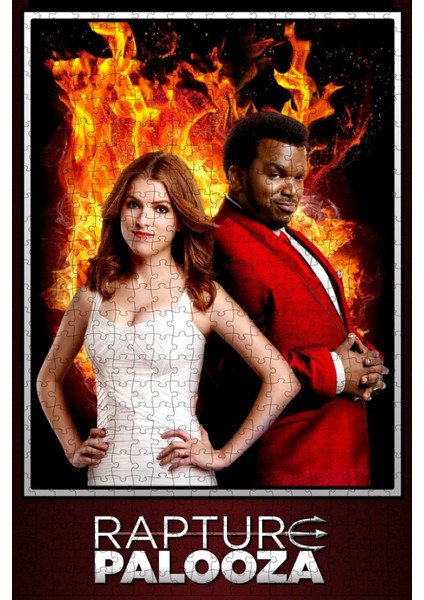 Rapture-Palooza (2013) Film Posterinin 500 Parça Puzzle Yapbozu Sürüm2