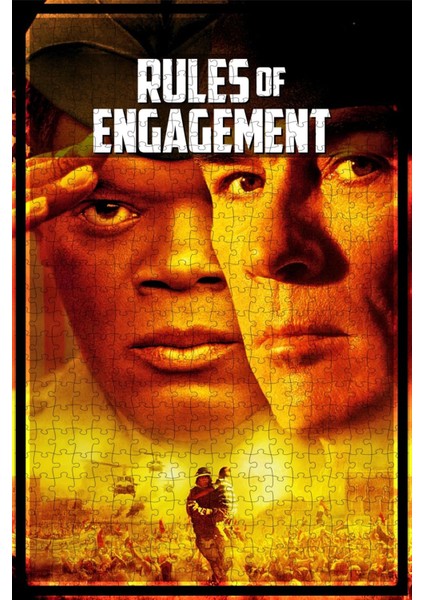 Rules Of Engagement (2000) Film Posterinin 500 Parça Puzzle Yapbozu