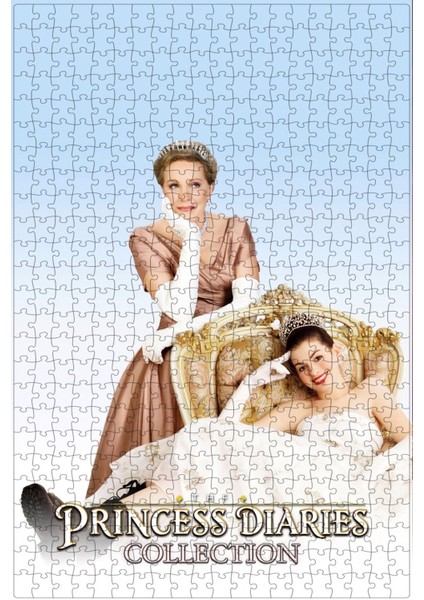 The Princess Diaries Collection Film Posterinin 500 Parça Puzzle Yapbozu Sürüm2