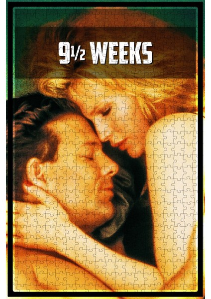 Nine 1/2 Weeks (1986) Film Posterinin 500 Parça Puzzle Yapbozu