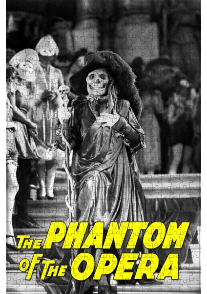 The Phantom Of The Opera (1925) Film Posterinin 500 Parça Puzzle Yapbozu