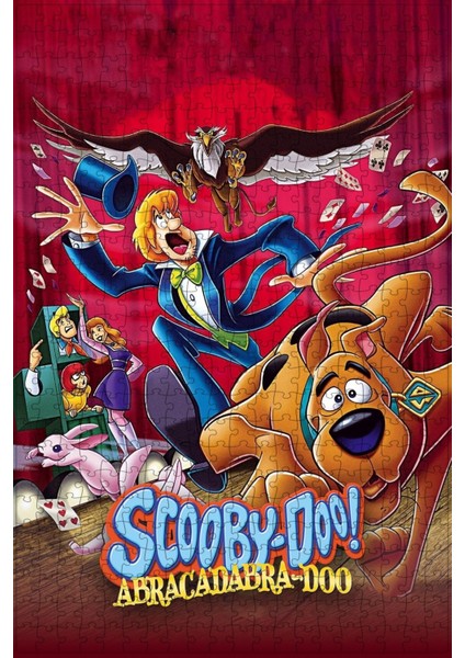 Scooby-Doo! Abracadabra-Doo (2010) Film Posterinin 500 Parça Puzzle Yapbozu