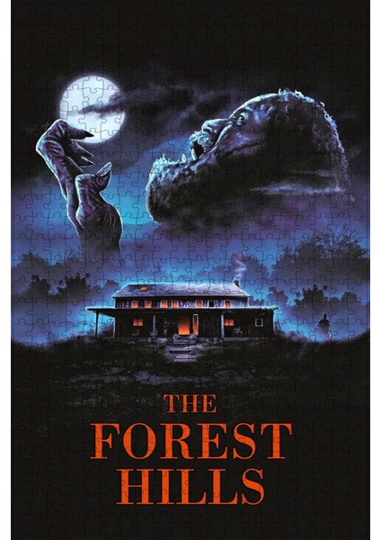 The Forest Hills (N/a) Film Posterinin 500 Parça Puzzle Yapbozu Sürüm2