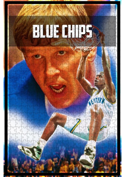 Blue Chips (1994) Film Posterinin 500 Parça Puzzle Yapbozu