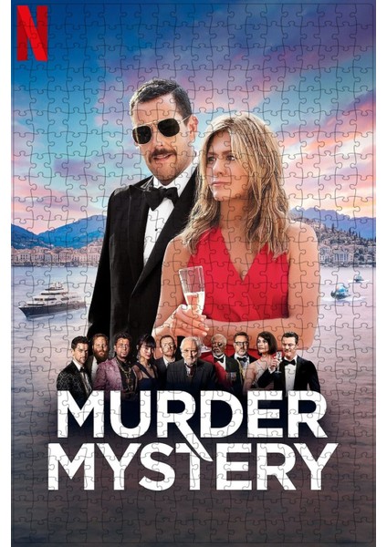 Murder Mystery (2019) Film Posterinin 500 Parça Puzzle Yapbozu