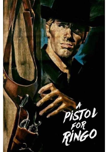 A Pistol For Ringo (1965) Film Posterinin 500 Parça Puzzle Yapbozu