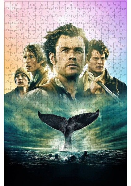 In The Heart Of The Sea (2015) Film Posterinin 500 Parça Puzzle Yapbozu Sürüm2