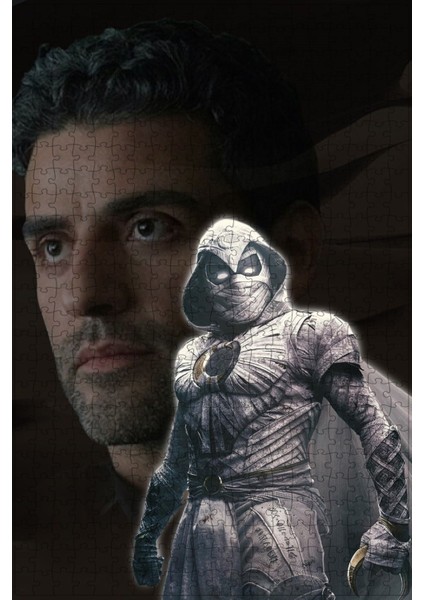Moon Knight (2022) Film Posterinin 500 Parça Puzzle Yapbozu Sürüm2 M29