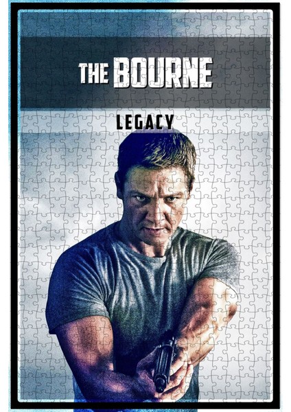The Bourne Legacy (2012) Film Posterinin 500 Parça Puzzle Yapbozu