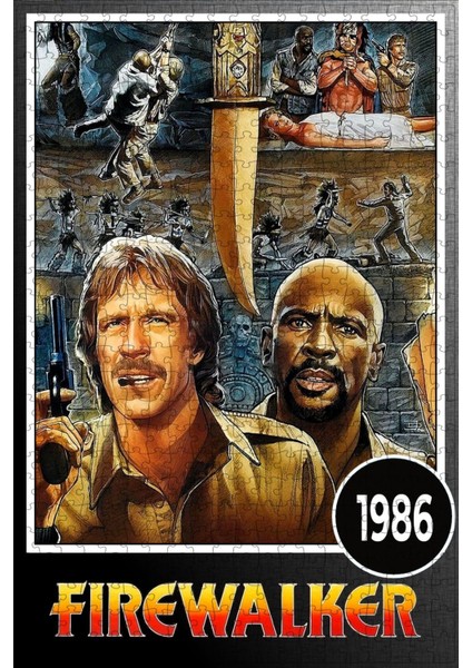 Firestarter (2022) Film Posterinin 500 Parça Puzzle Yapbozu Sürüm4