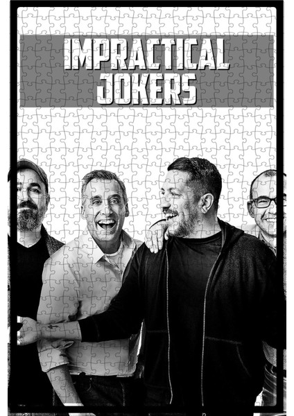Impractical Jokers (2011) Film Posterinin 500 Parça Puzzle Yapbozu