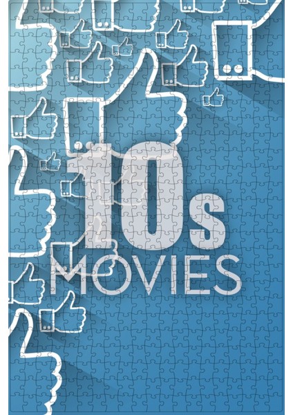 Studio 2000 Film Posterinin 500 Parça Puzzle Yapbozu