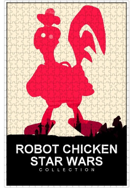 Robot Chicken - Star Wars Collection Film Posterinin 500 Parça Puzzle Yapbozu